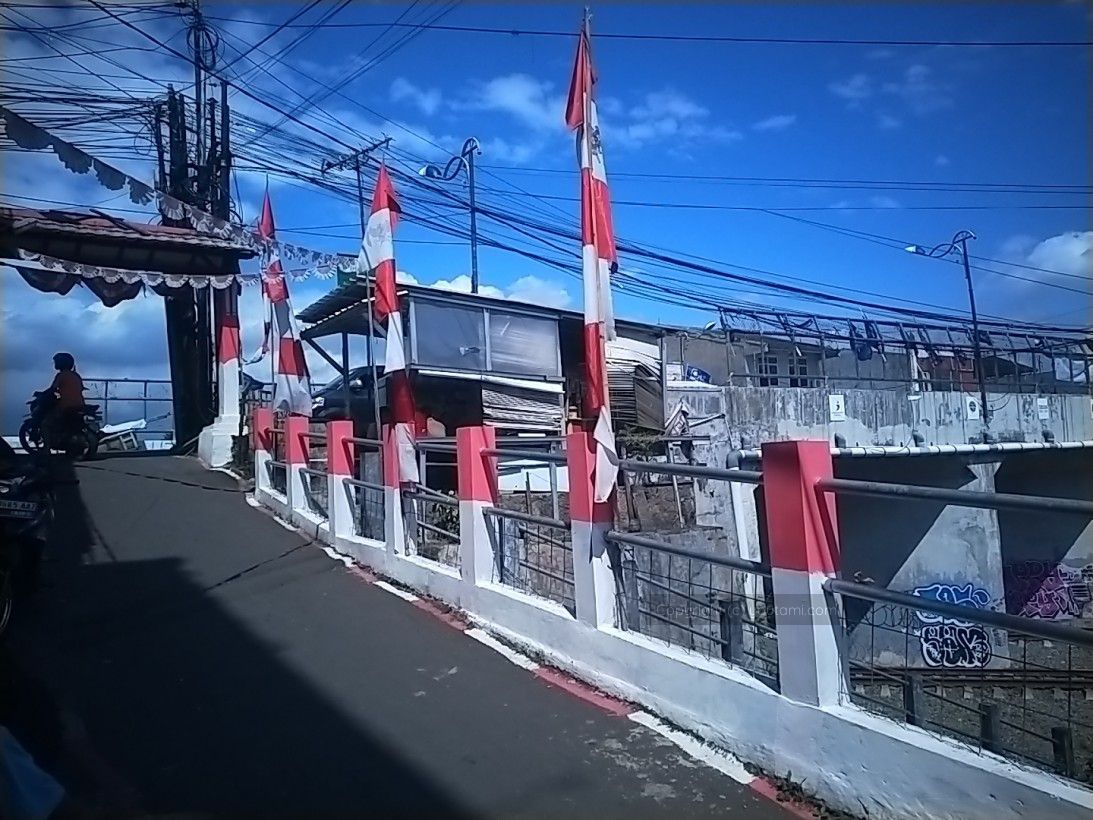 Kampung Labirin sekitar Empang Bogor